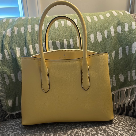 kate spade Handbags - Kate Spade Yellow Satchel Bag
